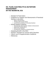 Nicu Resident Manual Associates In Newborn Medicine