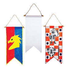 knight fabric pennant banners baker ross