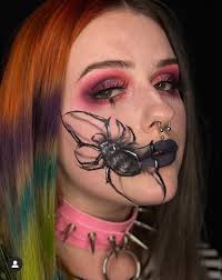 creepy spider makeup for halloween 2020