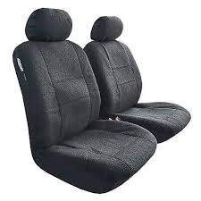 Faux Sheepskin Seat Covers Front Set