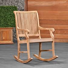Teak Rocking Chair Timber Kit Buildings
