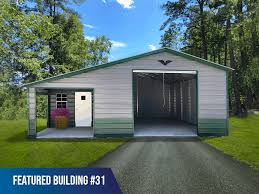 All aspects carports metal garages dfw offers portable carports and metal garages througout waxahachie, cleburne, hillsboro and other surrounding areas. 30x30x10 7 Vertical Roof Metal Carport Metal Carports