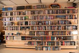 Diy Dvd Shelves For Large Collection