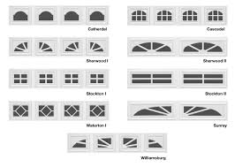 clopay holmes ideal window inserts for