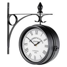 Wall Mounted Double Sided Wall Clock