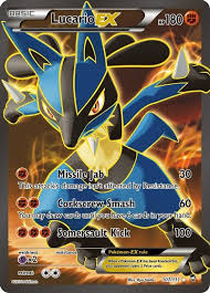 Choose from thousands of pokemon cards from the latest pokemon trading card game expansion sets, including evolutions , detective pikachu , and sets from the extremely popular sword and shield series; Lucario Ex 107 Full Art Xy Furious Fists Pokemon Tcgplayer Com