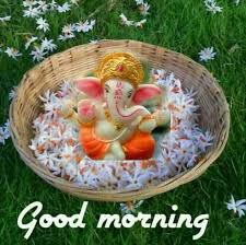 lord ganesha ji good morning images for