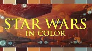 color palette of the entire star wars