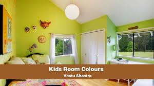 kids room colours as per vastu shastra