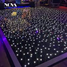 black led starlight dance floor