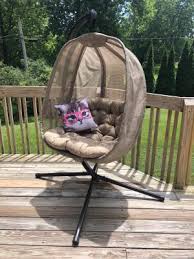 flowerhouse hanging egg chair w stand