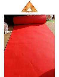 plain red banquet hall polyester carpet