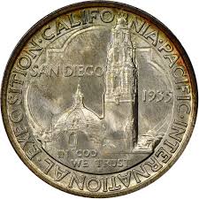 1935 S San Diego 50c Ms Silver Commemoratives Ngc