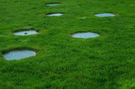 Blend Sewer Covers With Your Garden