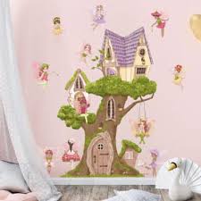 Fairy Tree House Wall Sticker Fairy