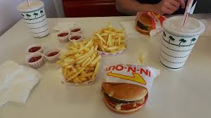 the famous california in n out burger