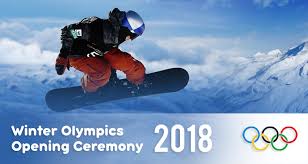 Image result for winter Olympics 2018 opening ceremony