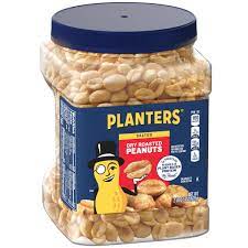 planters salted dry roasted peanuts