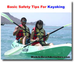 basic safety tips for kayaking