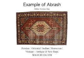abrash in rugs causes and significance