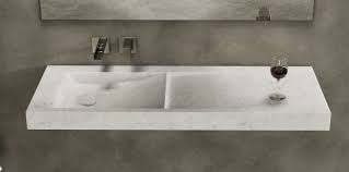 luxury rectangular marble sink onda