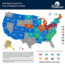When Did Your State Adopt Its Income Tax Tax Foundation