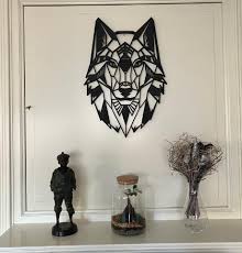 Stl File Wolf Wall Decoration 3d