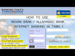 indian bank net banking fund transfer