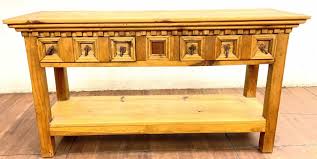 Pinewood Console Sofa Table