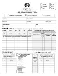 fill free fillable forms merced college