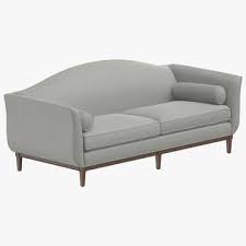 Traditional 2 Seater Sofa 3d Model