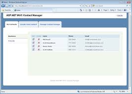 asp net mvc sle application at