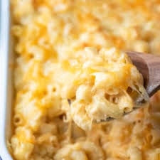 baked macaroni and cheese i eating