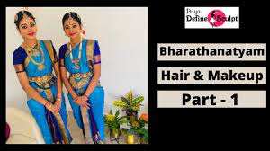 bharatanatyam makeup look tamil part 1