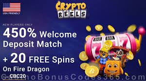 Deposit up to $200 and get a 65% unlimited slots bonus. Cryptoreels Casino Bonus Codes 365