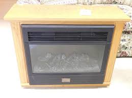 Sold At Auction Amish Electric Fireplace