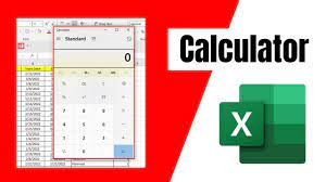 how to get a calculator in excel you