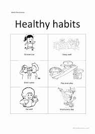 Health & nutrition lesson plans, worksheets & activities. Healthy Habits For Kindergarten Worksheets Free Printable Healthy Habits Kids Activity Mrs Merry This Series Of Health Worksheets For Kindergarten Covers Tips On Preventing Sickness How To Stop Spreading Germs