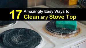 clean a stove top