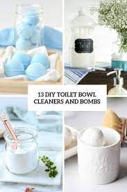 13 diy toilet bowl cleaners and s