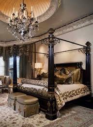 The outward curve of the carved scroll heads as they ascend toward the central carved shell gives a sense of movement to the headboard. Inviting Old World Style Bedrooms Artisan Crafted Iron Furnishings And Decor Blog