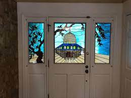 Stained Glass Door Window D 58 Mosque