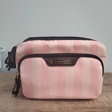victoria secret pink makeup bag