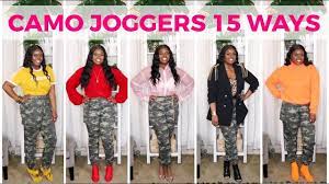 how to style camo joggers 15 ways