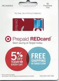 Register your card online and load up to $1500 on the card in store with a rewards credit card. Redbird The Target Prepaid Redcard