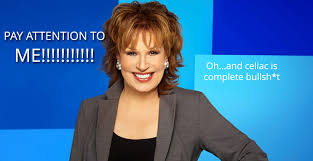 The view's joy behar still fuming over mccain for ruining her attempt to attack she is not her best self and has a hair trigger. Joy Behar An Absolute Gluten Free Train Wreck