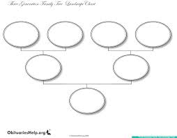 Free Family Tree Template Blank Chart Templates