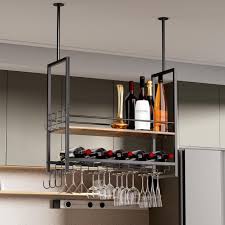 Hanging Wine Glass Rack S For