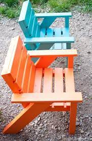 Kids Slatted Outdoor Chairs Kreg Tool