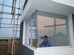 Rectangular Upvc Glass Joint Windows
